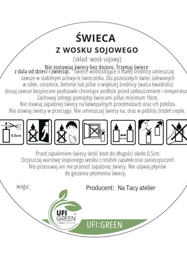 Zestaw świec Bow 2